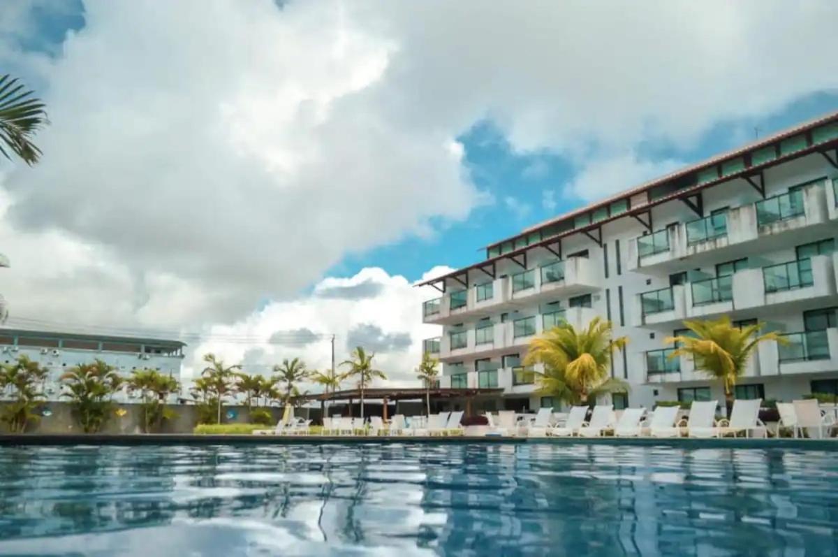 Laguna Beach Flat 101 Porto De Galinhas - Flat Terreo Com Saida Para Piscina Exterior photo
