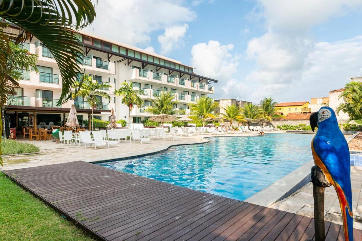 Laguna Beach Flat 101 Porto De Galinhas - Flat Terreo Com Saida Para Piscina Exterior photo